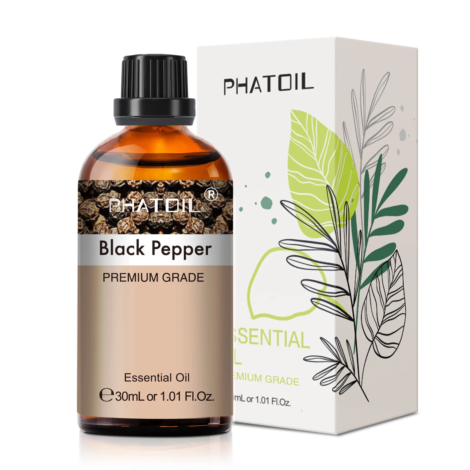 PHATOIL 30ml Essential Oils – Aromatherapy Scents for Diffusers, Candles & DIY